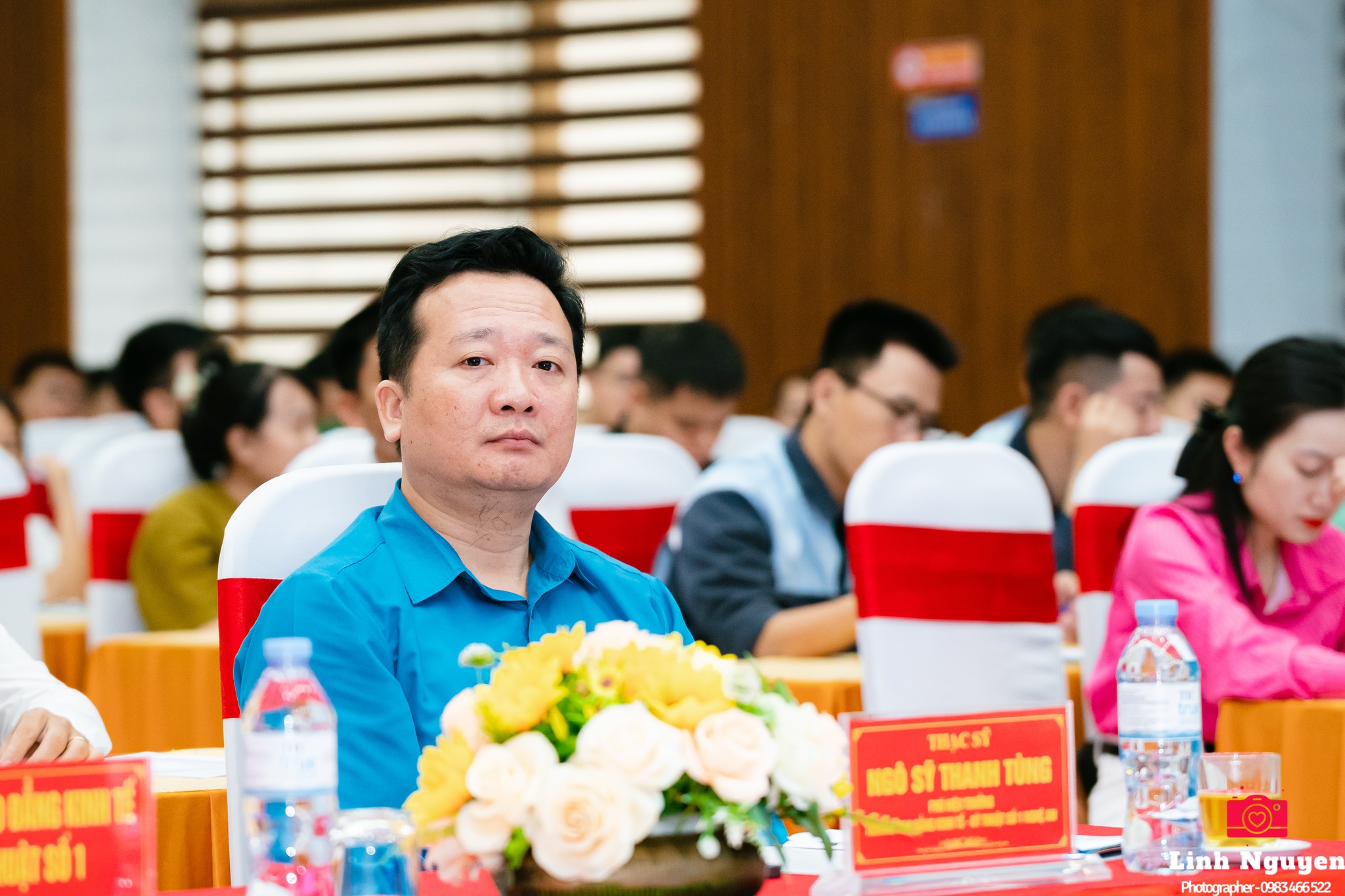 Thầy Ngô Sỹ Thanh Tùng - Phó Hiệu trưởng tại buổi tập huấn